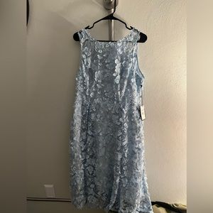 Adriana Papell - Embroidered Floral Dress  - NEW WITH TAGS!